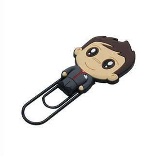 لطيف 2D لينة PVC الكرتون ورقة كليب